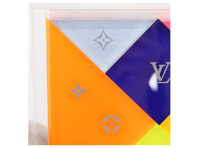 Verre Puzzle Domino Transparent LOUIS VUITTON GI0480 LV Auth 155102M - vue 17