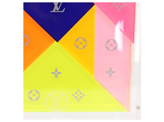 Verre Puzzle Domino Transparent LOUIS VUITTON GI0480 LV Auth 155102M - vue 20