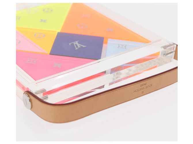 Verre Puzzle Domino Transparent LOUIS VUITTON GI0480 LV Auth 155102M - vue 6