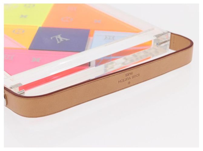 Verre Puzzle Domino Transparent LOUIS VUITTON GI0480 LV Auth 155102M - vue 7