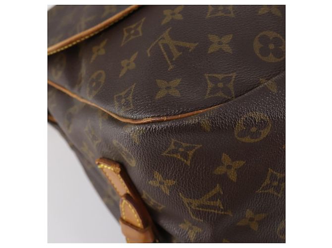 LOUIS VUITTON Borsa a Spalla Monogram Saumur 35 M42254 LV Auth BA6948 Monogramma - vista 18