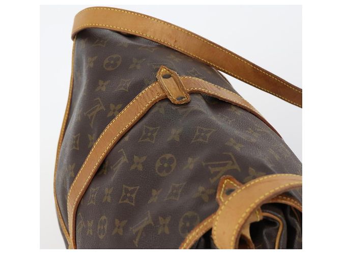 LOUIS VUITTON Borsa a Spalla Monogram Saumur 35 M42254 LV Auth BA6948 Monogramma - vista 6