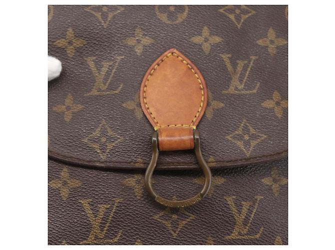 LOUIS VUITTON Borsa a Spalla Monogram Saint Cloud MM M51243 LV Auth BA8277 Monogramma - vista 14