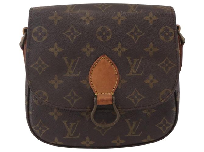 LOUIS VUITTON Borsa a Spalla Monogram Saint Cloud MM M51243 LV Auth BA8277 Monogramma - vista 2