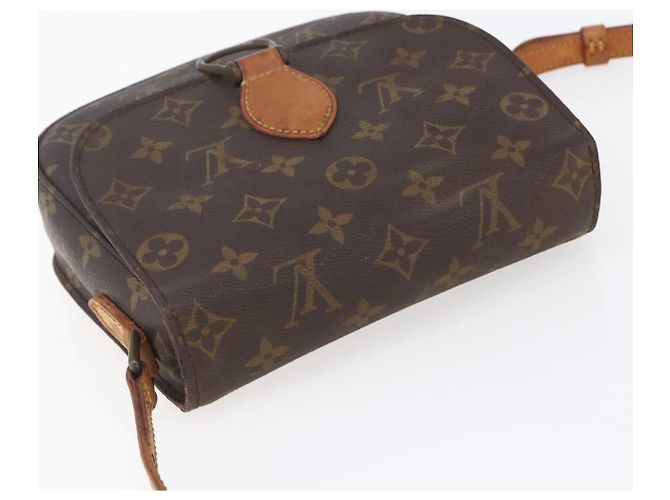 LOUIS VUITTON Borsa a Spalla Monogram Saint Cloud MM M51243 LV Auth BA8277 Monogramma - vista 6