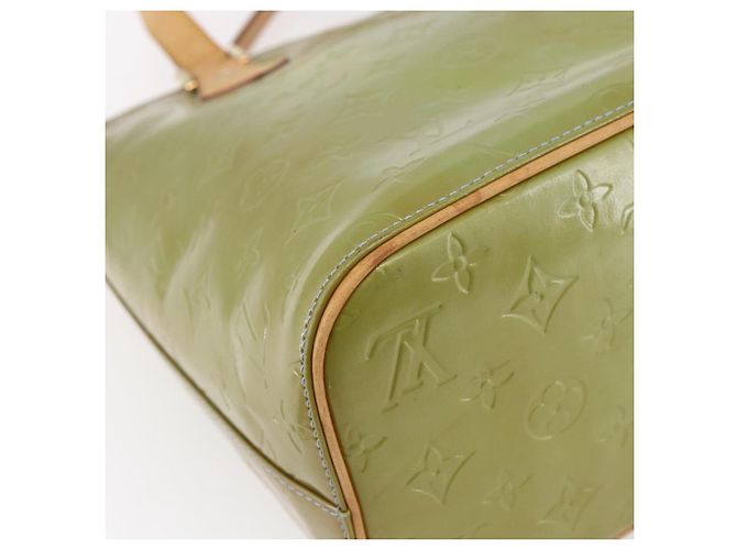 LOUIS VUITTON Borsa a Mano Monogram Vernis Houston Blu Baby M91005 LV Auth th6461 Blu chiaro - vista 13