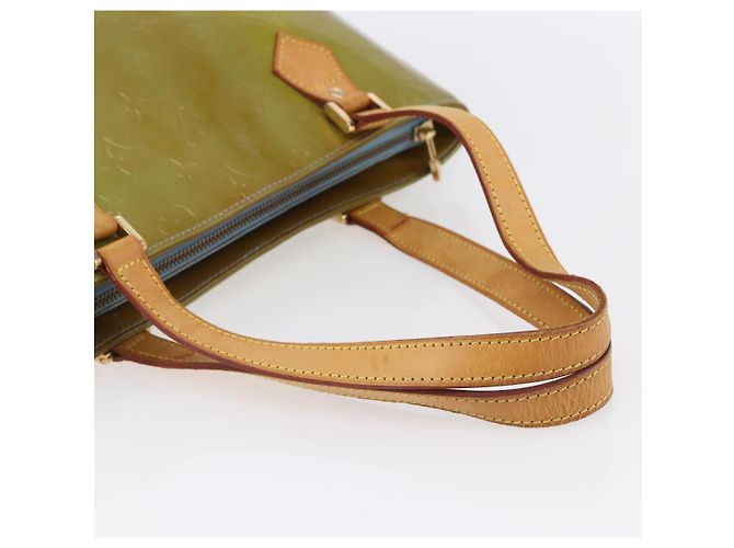 LOUIS VUITTON Borsa a Mano Monogram Vernis Houston Blu Baby M91005 LV Auth th6461 Blu chiaro - vista 7
