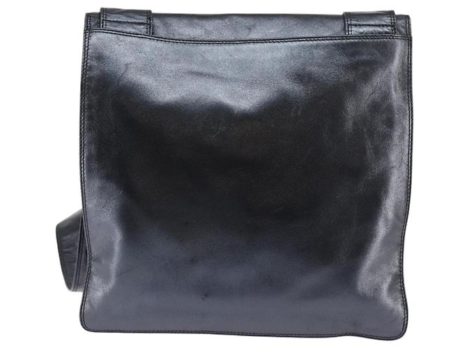 Borsa a Spalla CHANEL in Pelle Nera Oro CC Auth mr1518 Nero D'oro - vista 2