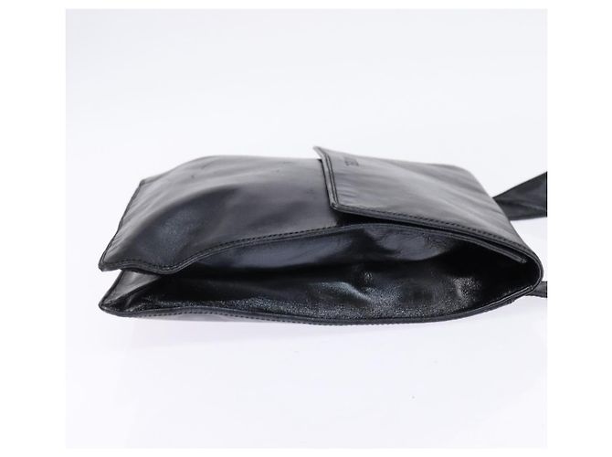 Borsa a Spalla CHANEL in Pelle Nera Oro CC Auth mr1518 Nero D'oro - vista 4
