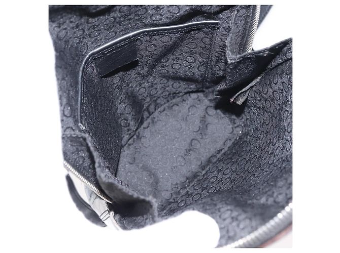Zaino in tela Macadam CÉLINE Argento Auth 146658 - vista 11