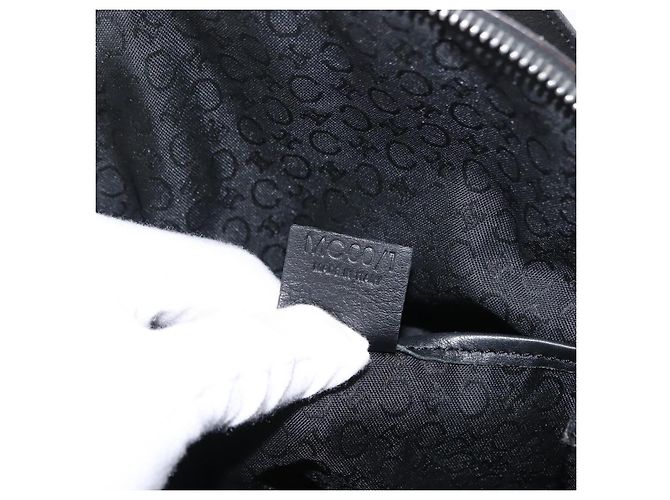 Zaino in tela Macadam CÉLINE Argento Auth 146658 - vista 12