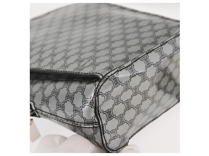 Zaino in tela Macadam CÉLINE Argento Auth 146658 - vista 14