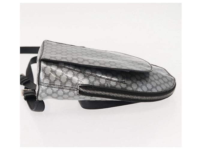 Zaino in tela Macadam CÉLINE Argento Auth 146658 - vista 3