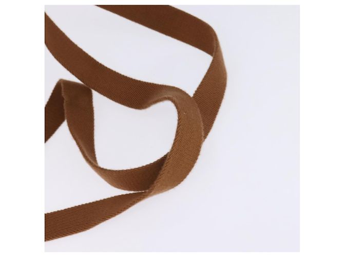 Burberry Zaino Nova Check in PVC Beige Oro Auth 144466 D'oro - vista 7