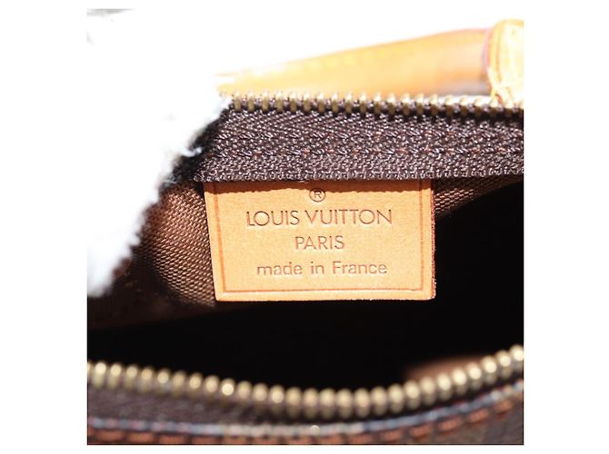 LOUIS VUITTON Mini Speedy Borsa a Mano Damier Ebene LV Auth 137150S - vista 22