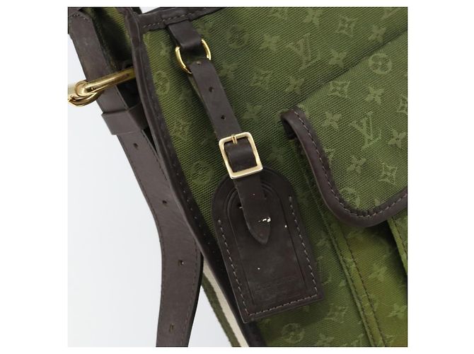 LOUIS VUITTON Mini Borsa Monogramma Mary Kate TST Khaki M92322 LV Auth BA8594 Cachi - vista 17