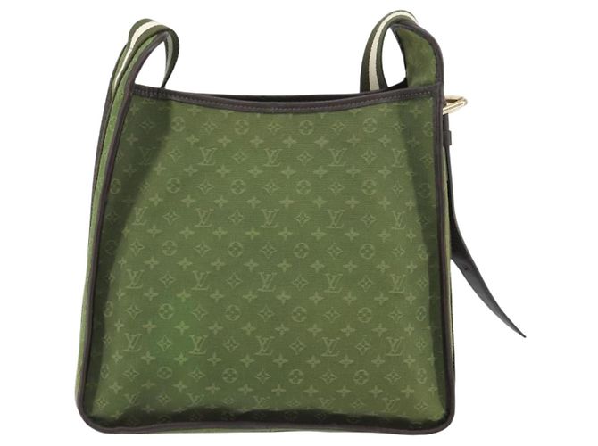 LOUIS VUITTON Mini Borsa Monogramma Mary Kate TST Khaki M92322 LV Auth BA8594 Cachi - vista 2