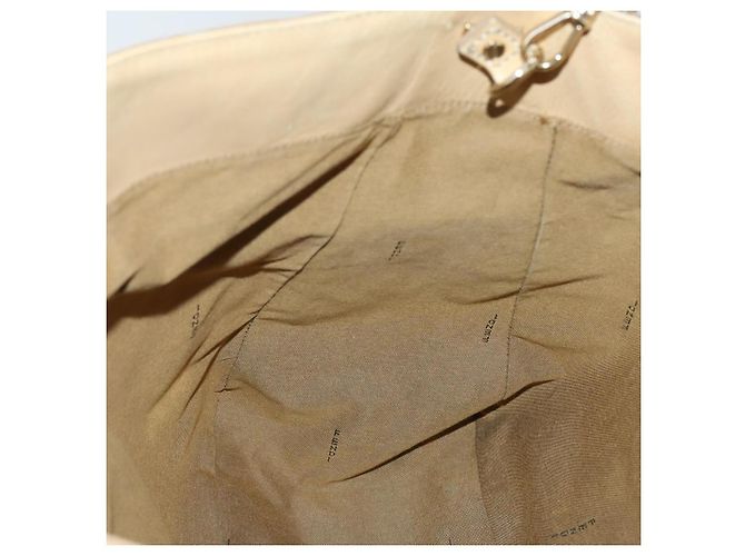 FENDI Tote Bag aus Leder 2 in 1 beige gold Auth ep12126 Golden - Ansicht 21