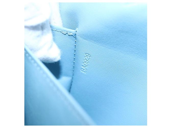 LOUIS VUITTON Borsa Thompson Street Monogram Vernis Blu Baby M91009 Auth 146149 Blu chiaro - vista 12