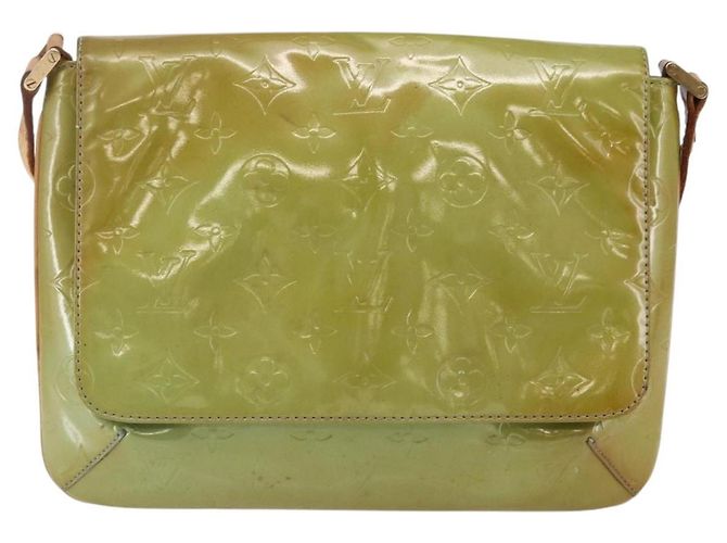 LOUIS VUITTON Borsa Thompson Street Monogram Vernis Blu Baby M91009 Auth 146149 Blu chiaro - vista 13