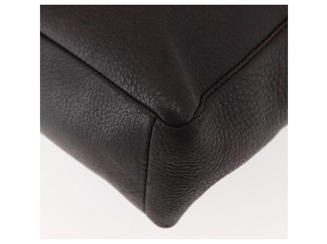 Cartier Borsa Tote Trinity in pelle marrone e oro Auth 145998 D'oro - vista 13