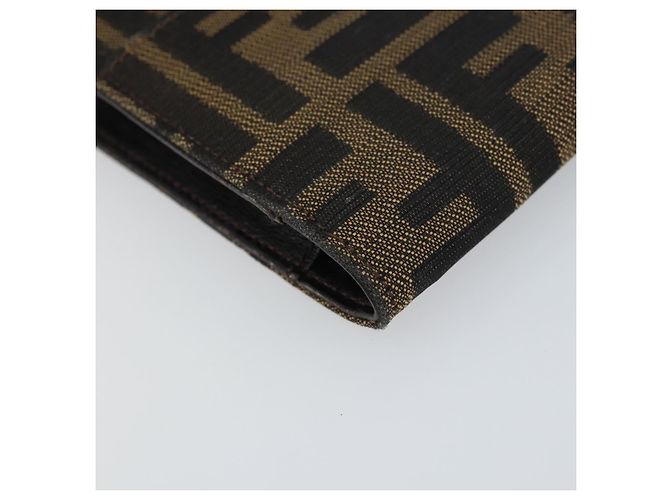 FENDI Zucca Canvas Cigarette Case Black Brown Auth yk20111V - view 14