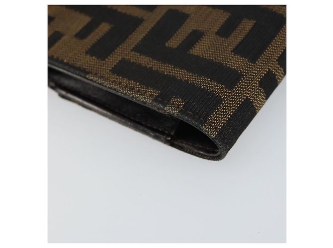 FENDI Zucca Canvas Cigarette Case Black Brown Auth yk20111V - view 16