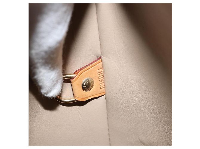 LOUIS VUITTON Borsa a Mano Houston Monogram Vernis Beige M91004 LV Auth bs31721 - vista 12