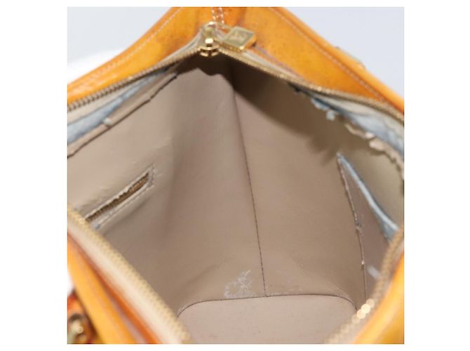 LOUIS VUITTON Borsa a Mano Houston Monogram Vernis Beige M91004 LV Auth bs31721 - vista 21