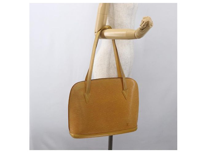 LOUIS VUITTON Borsa a Spalla Epi Lussac Gialla M52289 LV Auth 156993 Giallo - vista 23