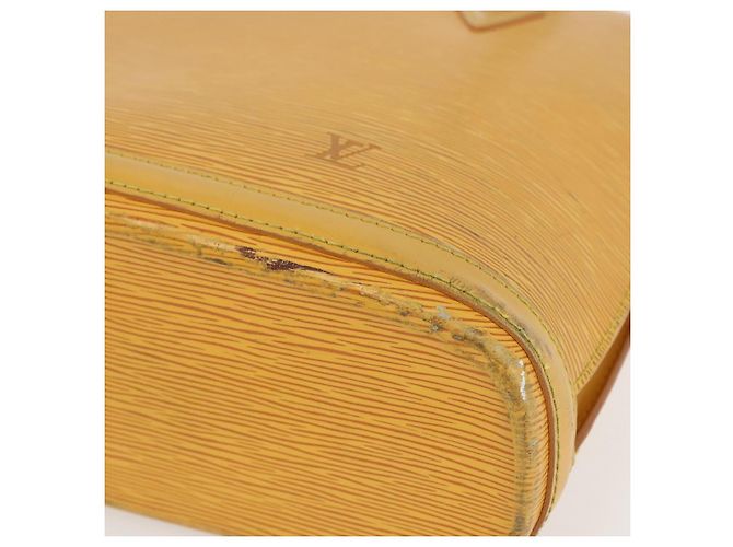 LOUIS VUITTON Borsa a Spalla Epi Lussac Gialla M52289 LV Auth 156993 Giallo - vista 9