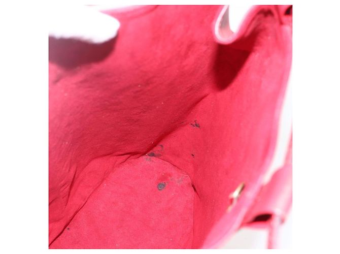 LOUIS VUITTON Borsa a Spalla Epi Randonnee PM Rossa M52357 LV Auth ka752 Rosso - vista 11