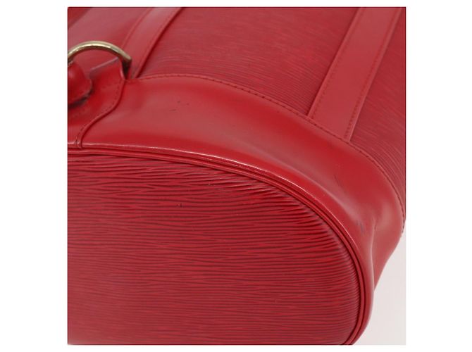 LOUIS VUITTON Borsa a Spalla Epi Randonnee PM Rossa M52357 LV Auth ka752 Rosso - vista 15