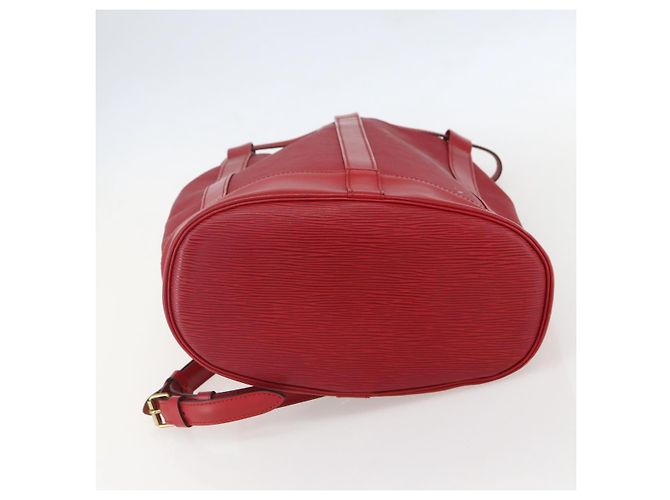 LOUIS VUITTON Borsa a Spalla Epi Randonnee PM Rossa M52357 LV Auth ka752 Rosso - vista 5