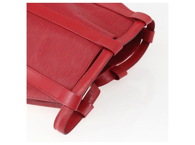 LOUIS VUITTON Borsa a Spalla Epi Randonnee PM Rossa M52357 LV Auth ka752 Rosso - vista 6