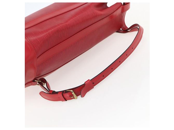 LOUIS VUITTON Borsa a Spalla Epi Randonnee PM Rossa M52357 LV Auth ka752 Rosso - vista 7
