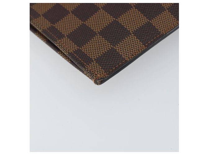 LOUIS VUITTON Pochette Jules GM Damier Savannah Borsa Clutch N63345 LV Auth ti3498 Damier ebene - vista 14