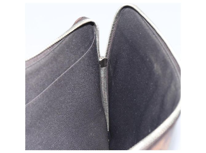 LOUIS VUITTON Pochette Jules GM Damier Savannah Borsa Clutch N63345 LV Auth ti3498 Damier ebene - vista 17