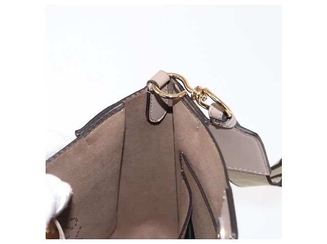 Autre Marque Stella McCartney Schultertasche aus Polyester Beige Auth BA6902 - Ansicht 17
