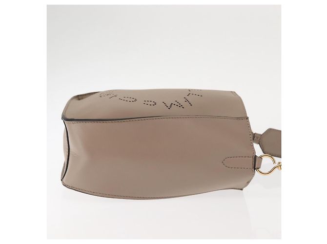 Autre Marque Stella McCartney Schultertasche aus Polyester Beige Auth BA6902 - Ansicht 4