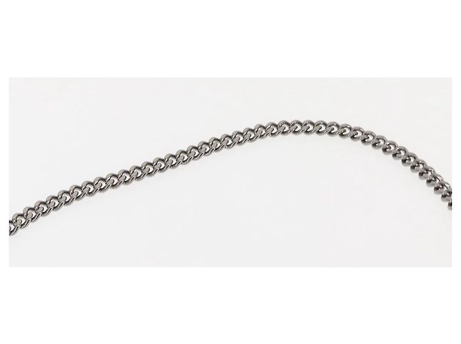 Autre Marque Borsa a Spalla Chain Fabera in Camoscio Rosa Stella McCartney Auth BA6451 - vista 10