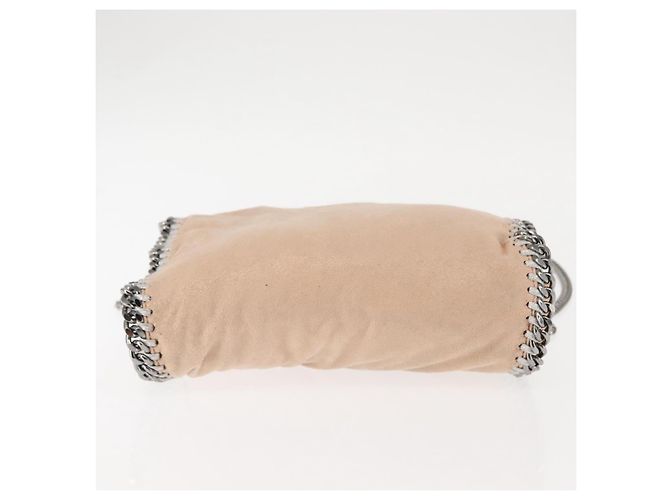 Autre Marque Borsa a Spalla Chain Fabera in Camoscio Rosa Stella McCartney Auth BA6451 - vista 11