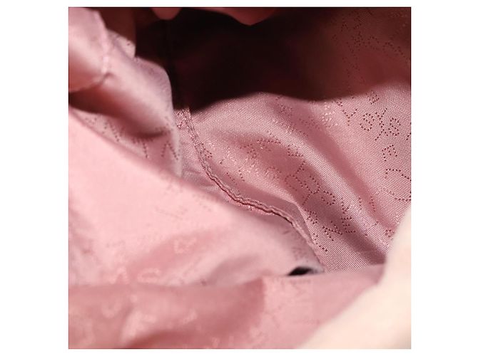 Autre Marque Borsa a Spalla Chain Fabera in Camoscio Rosa Stella McCartney Auth BA6451 - vista 18