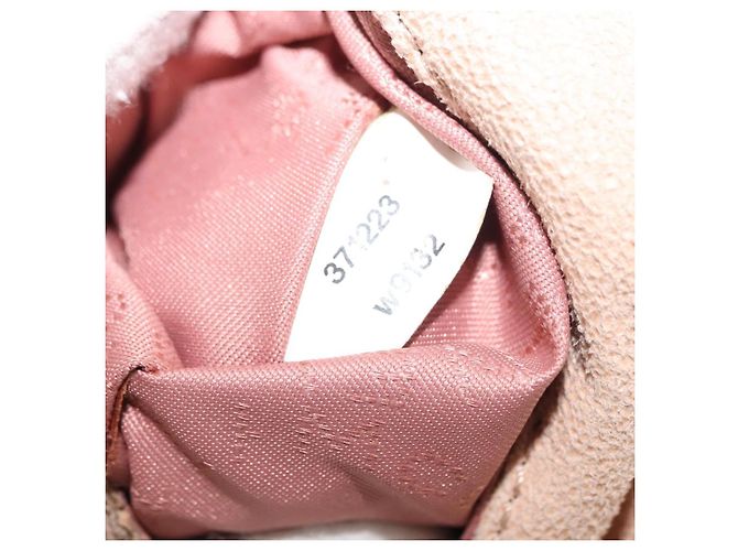 Autre Marque Borsa a Spalla Chain Fabera in Camoscio Rosa Stella McCartney Auth BA6451 - vista 22