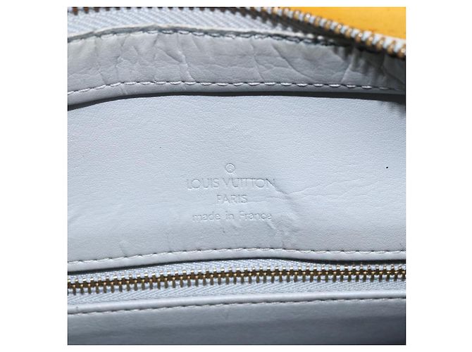 LOUIS VUITTON Borsa a Mano Monogram Vernis Houston Grigio M91053 LV Auth 155923 - vista 18