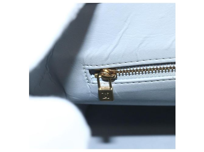 LOUIS VUITTON Borsa a Mano Monogram Vernis Houston Grigio M91053 LV Auth 155923 - vista 19