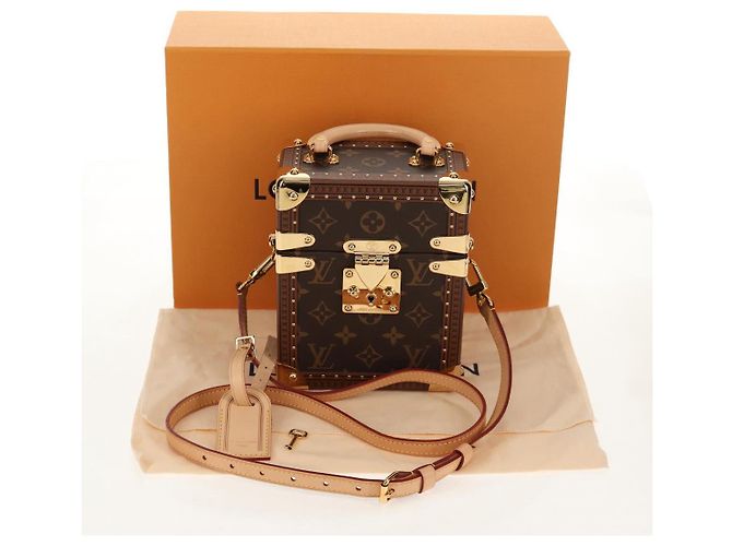 LOUIS VUITTON Borsa a Spalla Monogram Camera box M10079 LV Auth 152697SM Monogramma - vista 12