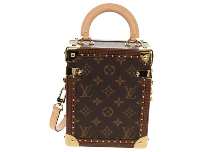 LOUIS VUITTON Borsa a Spalla Monogram Camera box M10079 LV Auth 152697SM Monogramma - vista 2