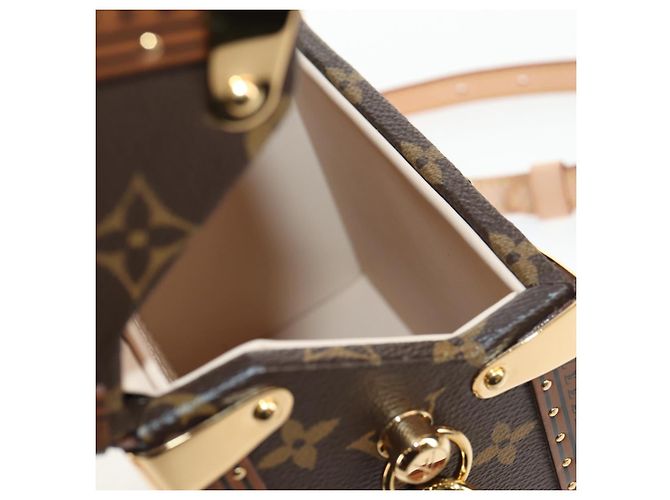 LOUIS VUITTON Borsa a Spalla Monogram Camera box M10079 LV Auth 152697SM Monogramma - vista 29