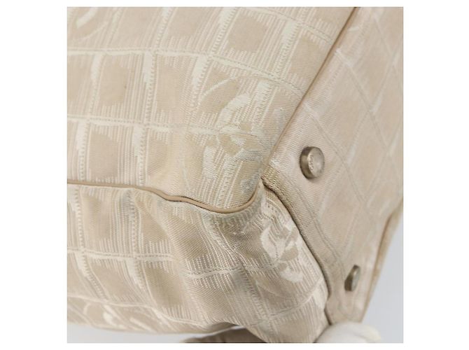 CHANEL Nuova Borsa Tote da Viaggio in Nylon Rosa CC Auth bs31675 - vista 16